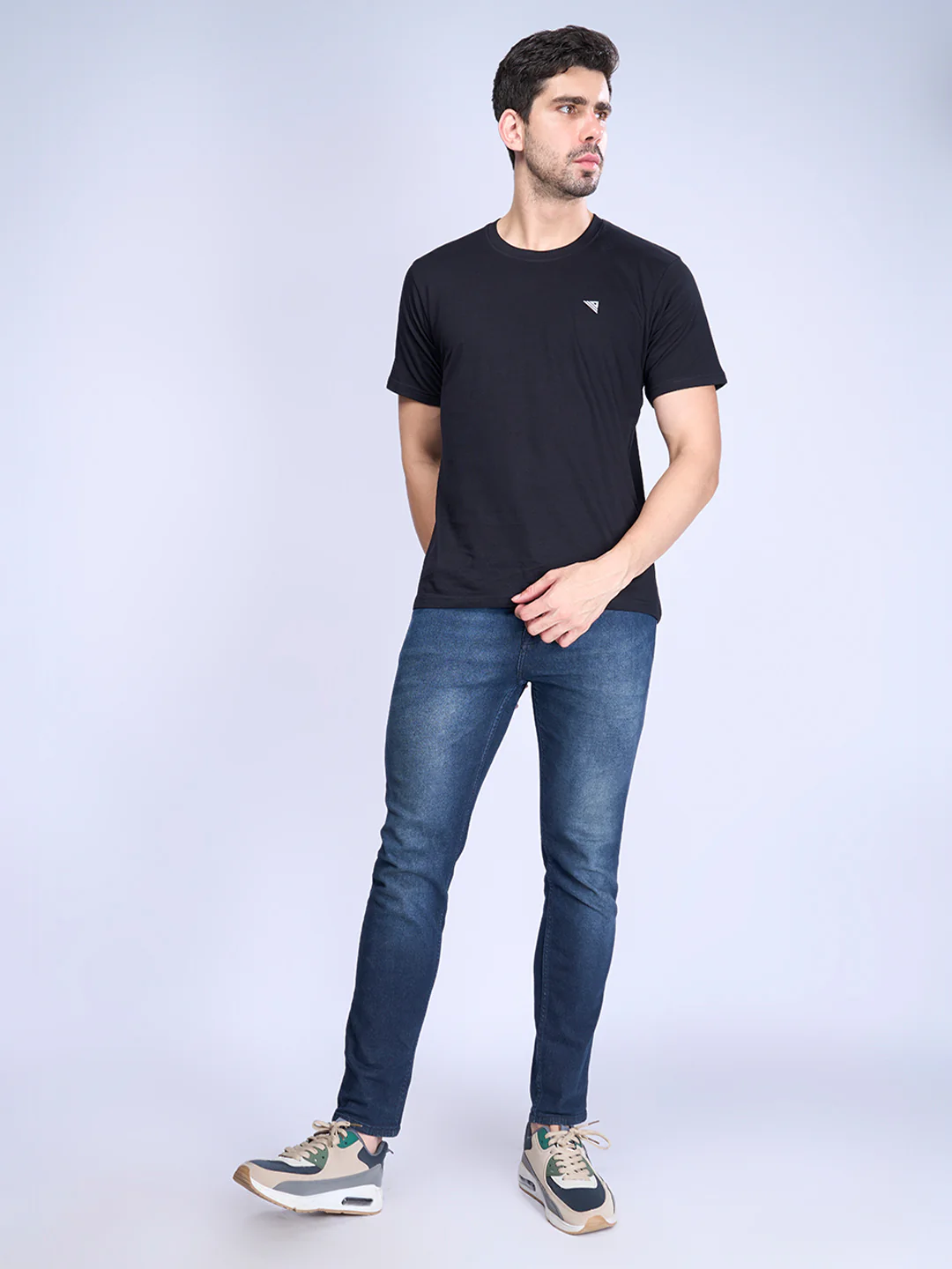 100% Cotton Black Expert Tee Pack of 2 - Image 5