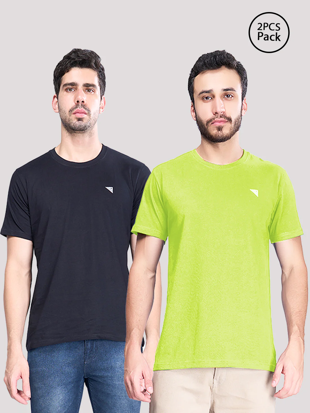 100% Cotton Black & Green Expert Tee Combos