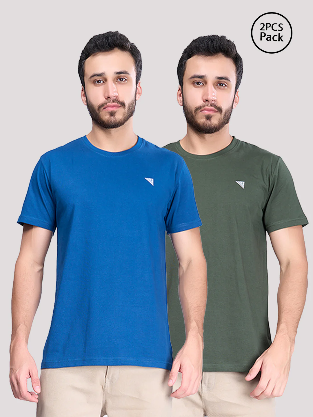 100% Cotton Blue & Green Expert Tee Combos