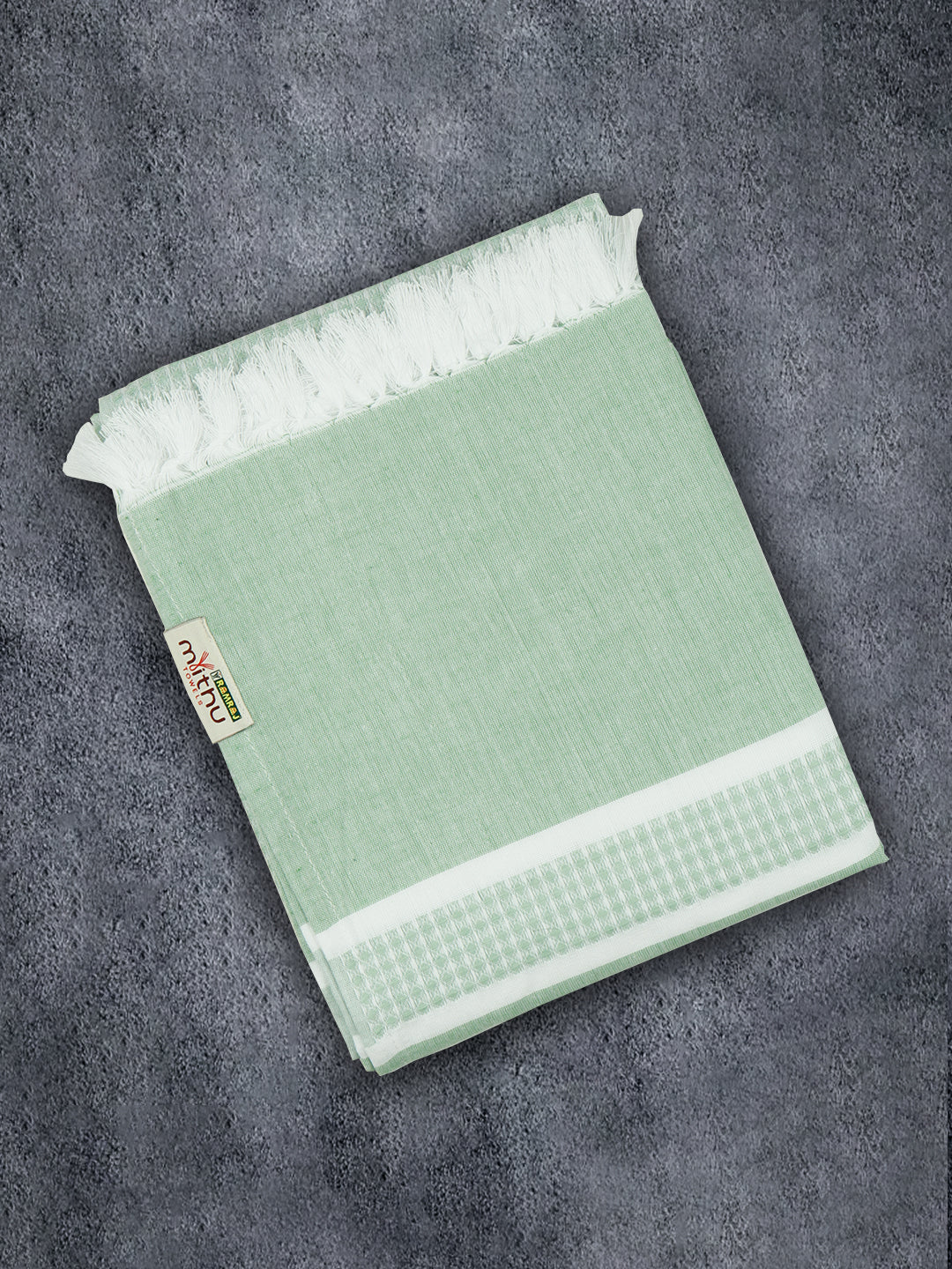 100% Cotton Checked Bath Towel Signature Pack of 2 1110 - Image 7