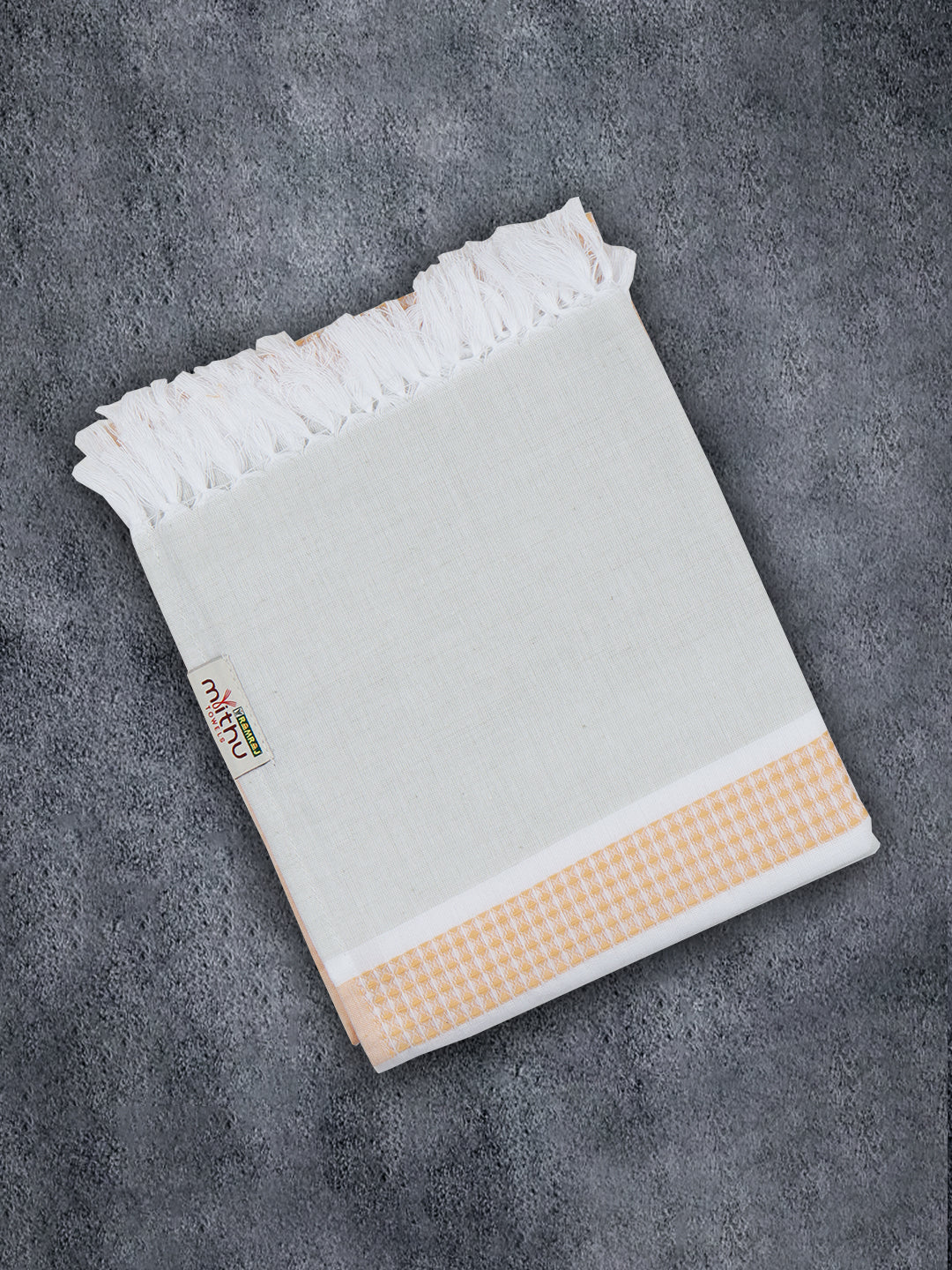 100% Cotton Checked Bath Towel Signature Pack of 2 1110 - Image 9