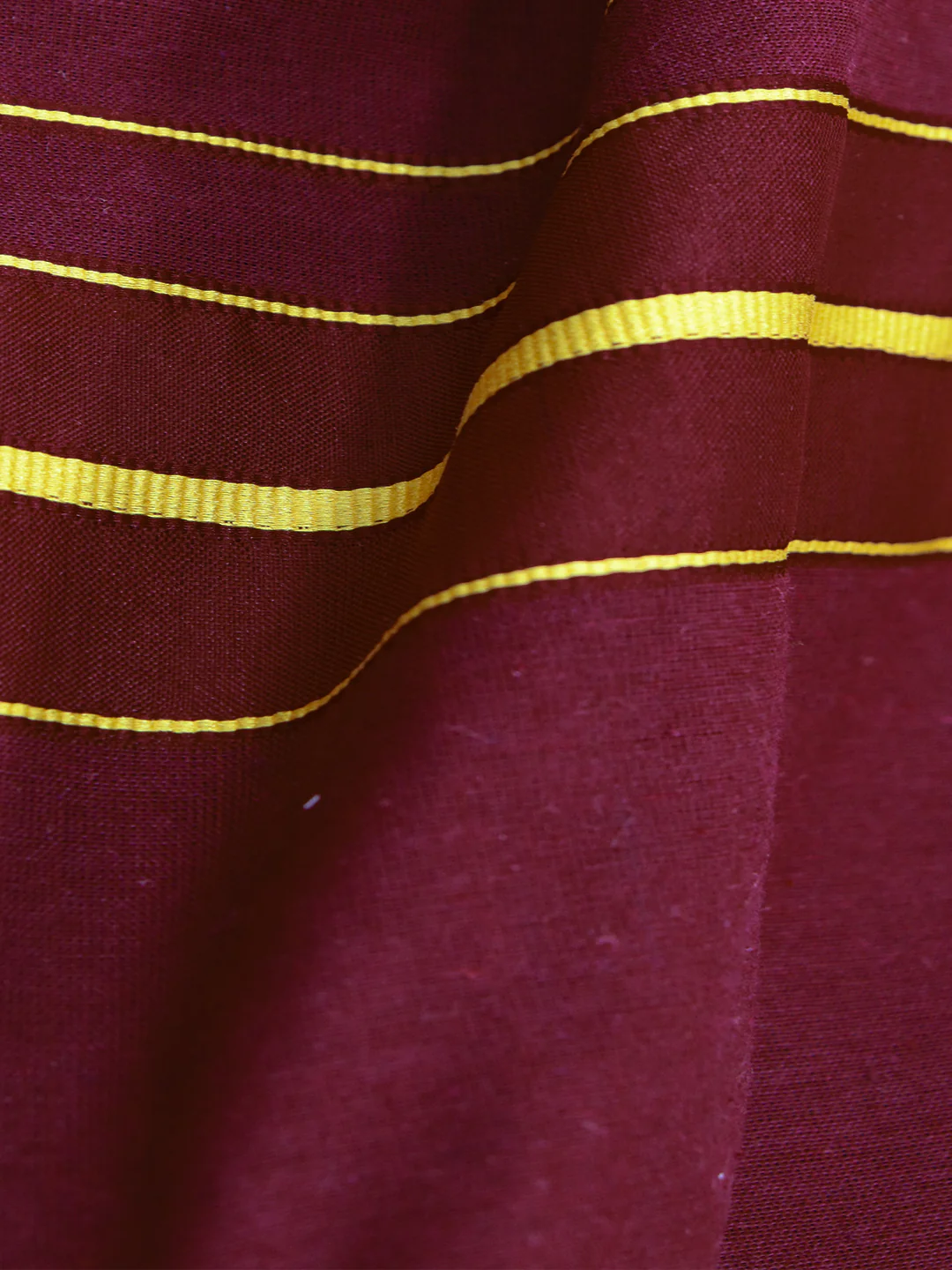 100% Cotton Fancy Border Panchakacham with Angavasthram Maroon(9+5) - Image 5
