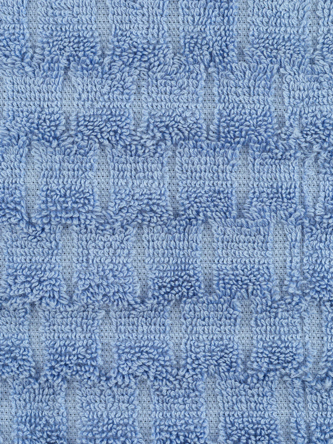 Luxury Terry Low Twist  Bath Towel  Blue - Image 6