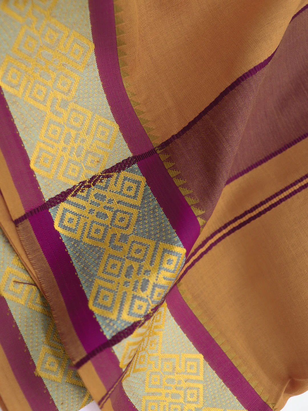 100% Cotton Panchakacham with Angavasthram Set Adinath Kavi (9+5) - Image 3
