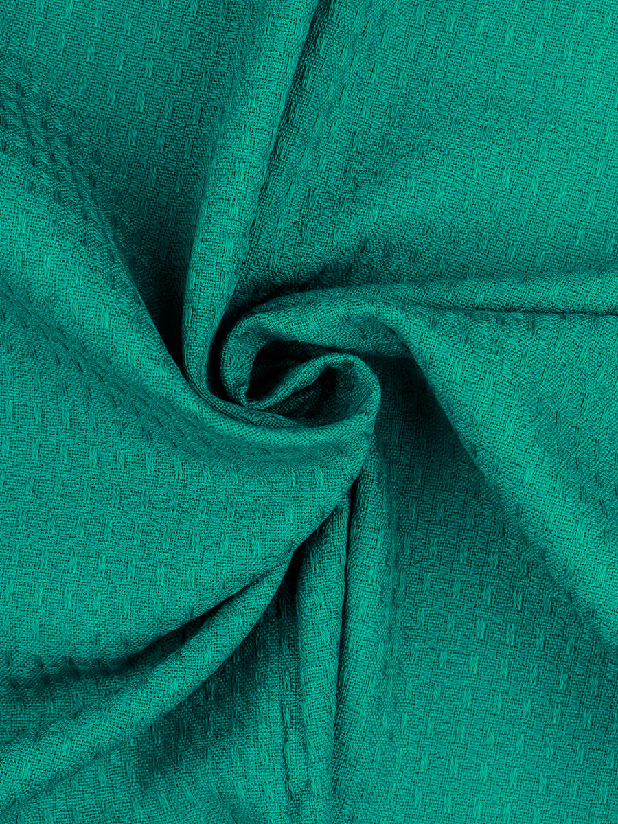 100% Cotton Plain Bath Towel Cygent Green Towel Pack of 3 - Image 3