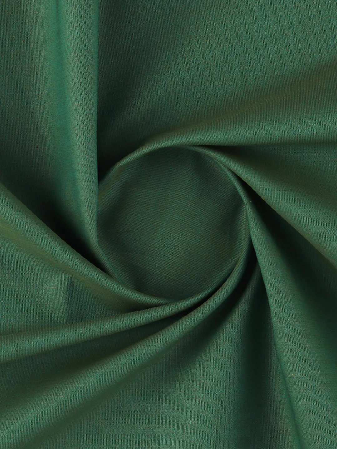 100% Cotton Plain Green Shirt Fabric Cranberry Bit