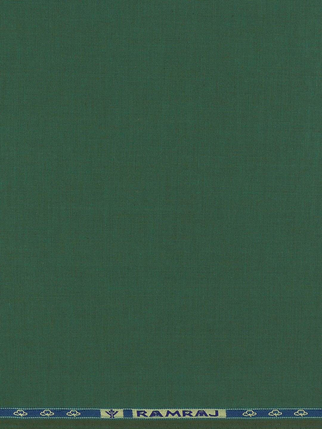 100% Cotton Plain Green Shirt Fabric Cranberry Bit - Image 3