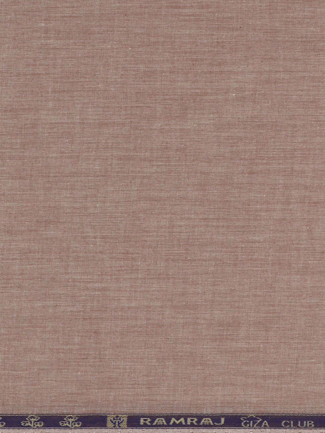 100% Cotton Plain Shirt Fabric Brown Iconic - Image 3
