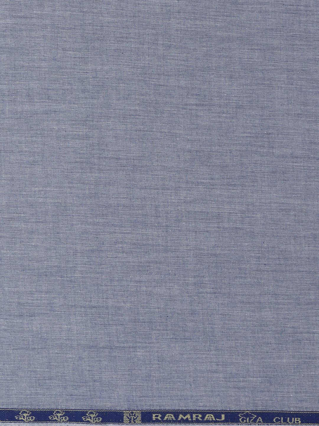 100% Cotton Plain Shirt Fabric Dark Blue Iconic - Image 3