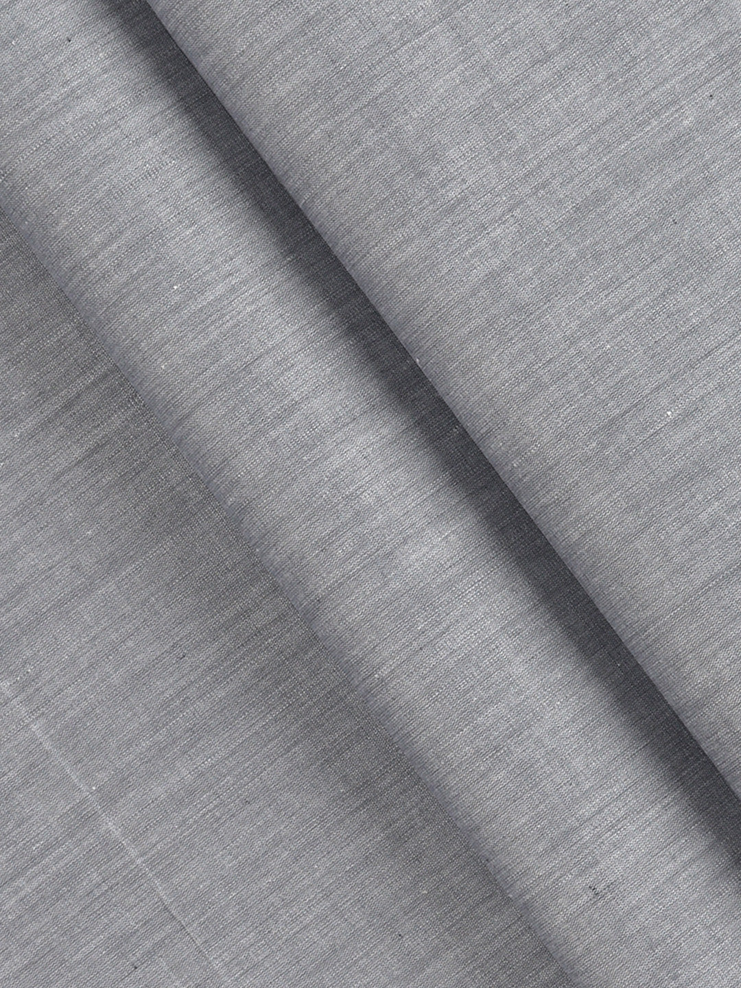 100% Cotton Plain Shirt Fabric Greyish Blue Iconic - Image 2