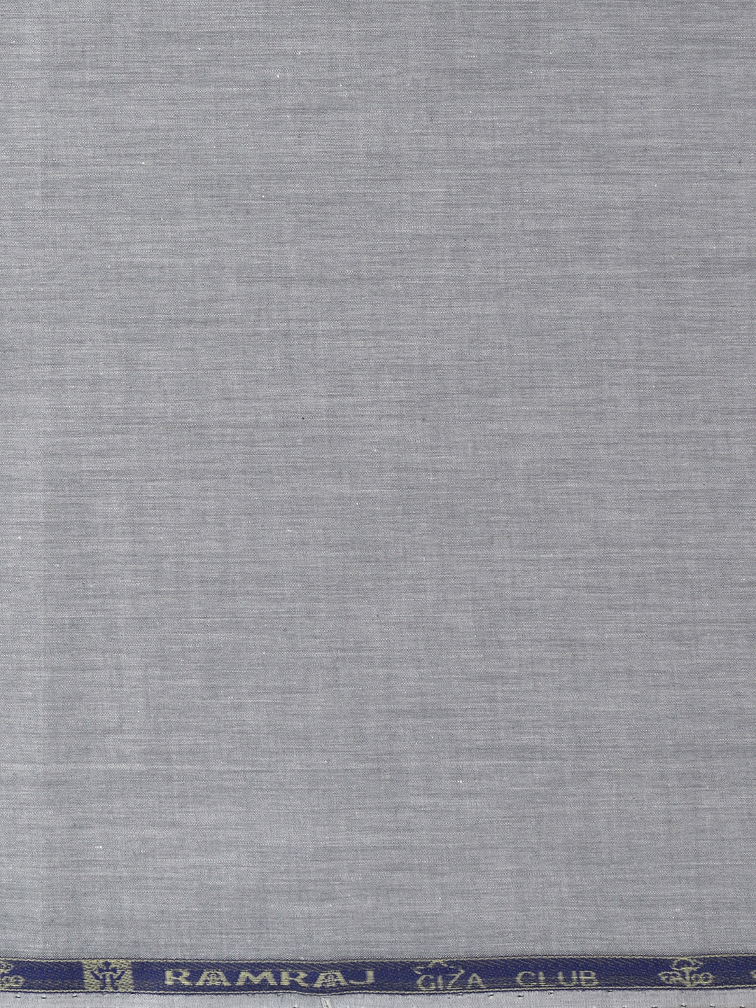 100% Cotton Plain Shirt Fabric Greyish Blue Iconic - Image 3