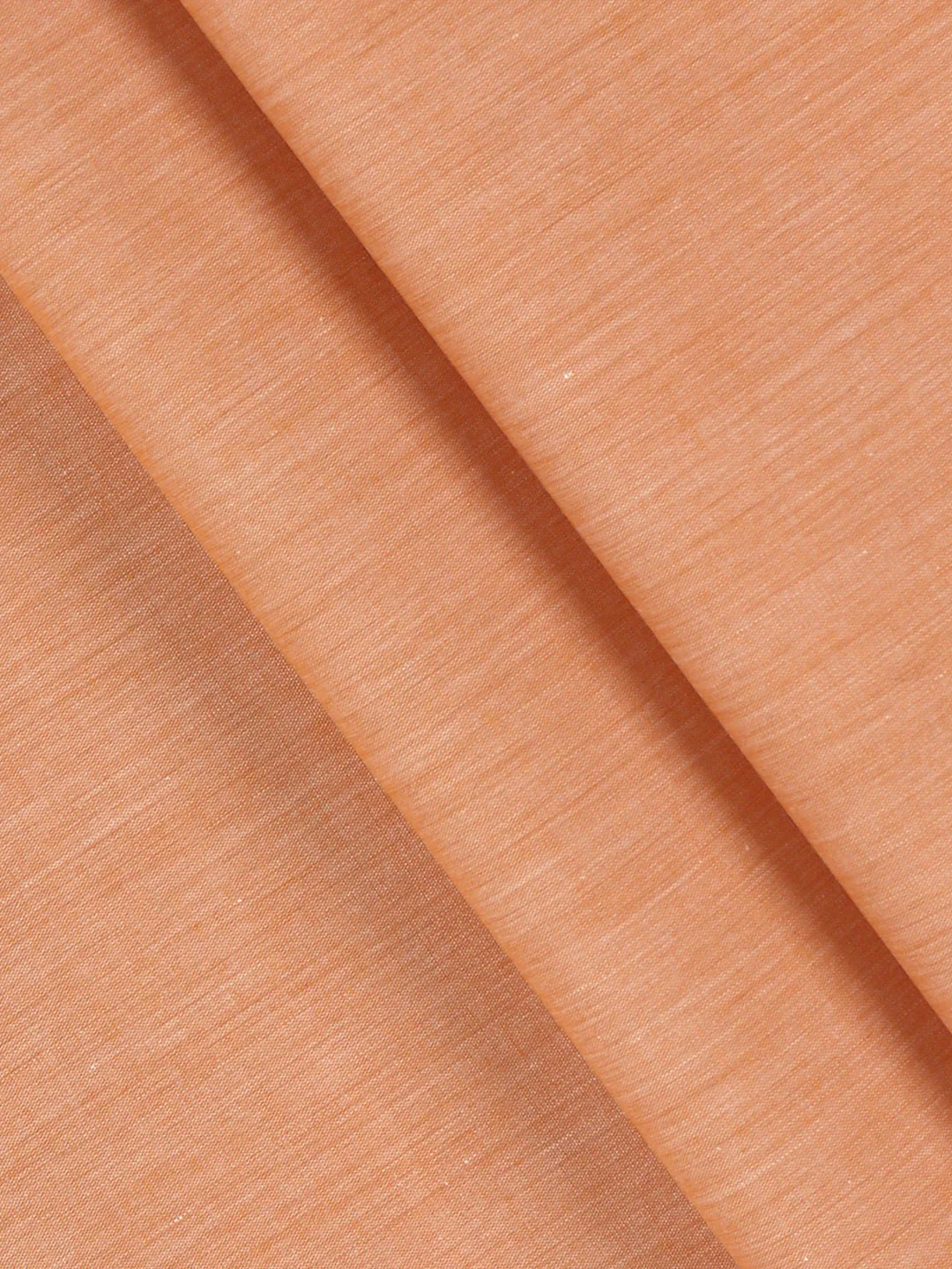 100% Cotton Plain Shirt Fabric Light Orange Iconic - Image 2