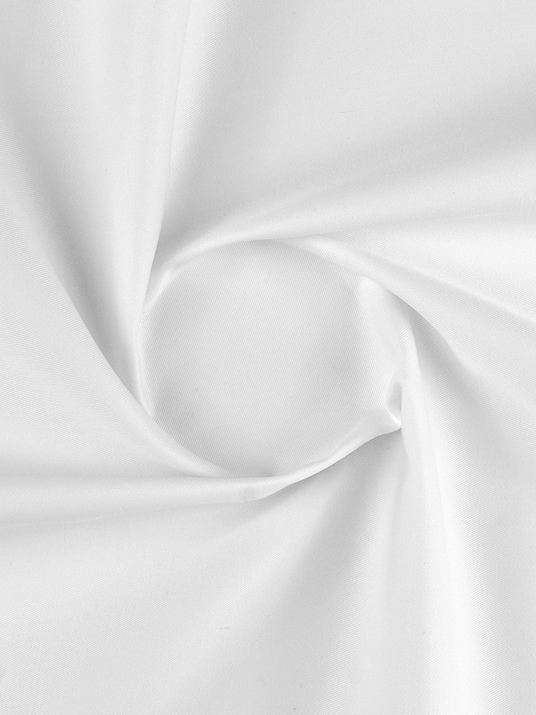 100% Cotton Plain Suiting Fabric White Grand Royal