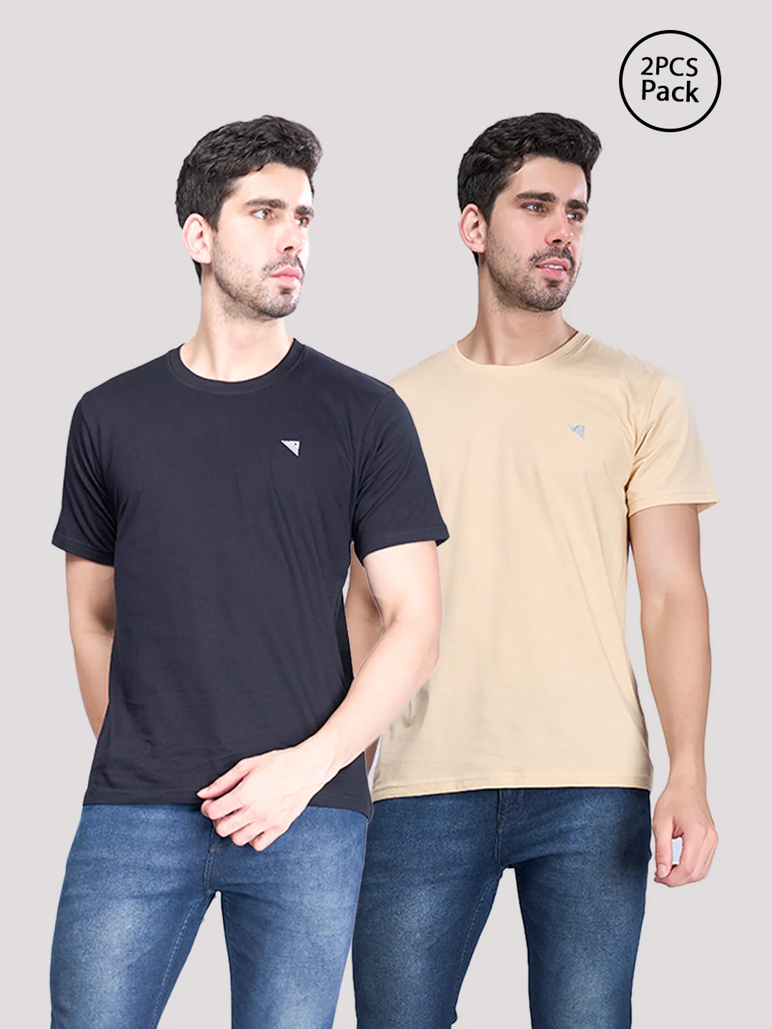 100% Cotton Sandal & Black Expert Tee Combos