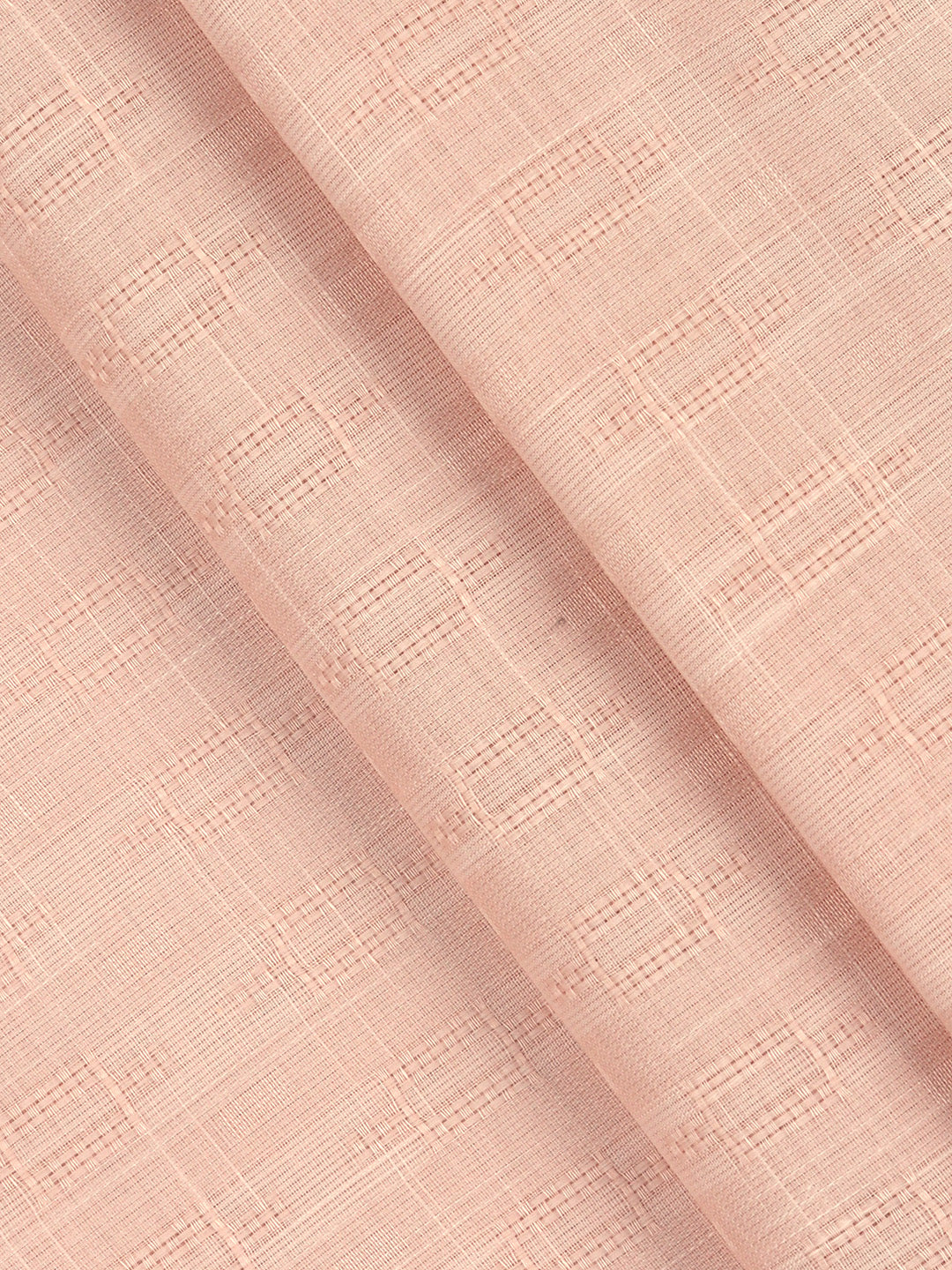 100% Cotton Self Design Shirt Fabric Peach HI-Tech - Image 2