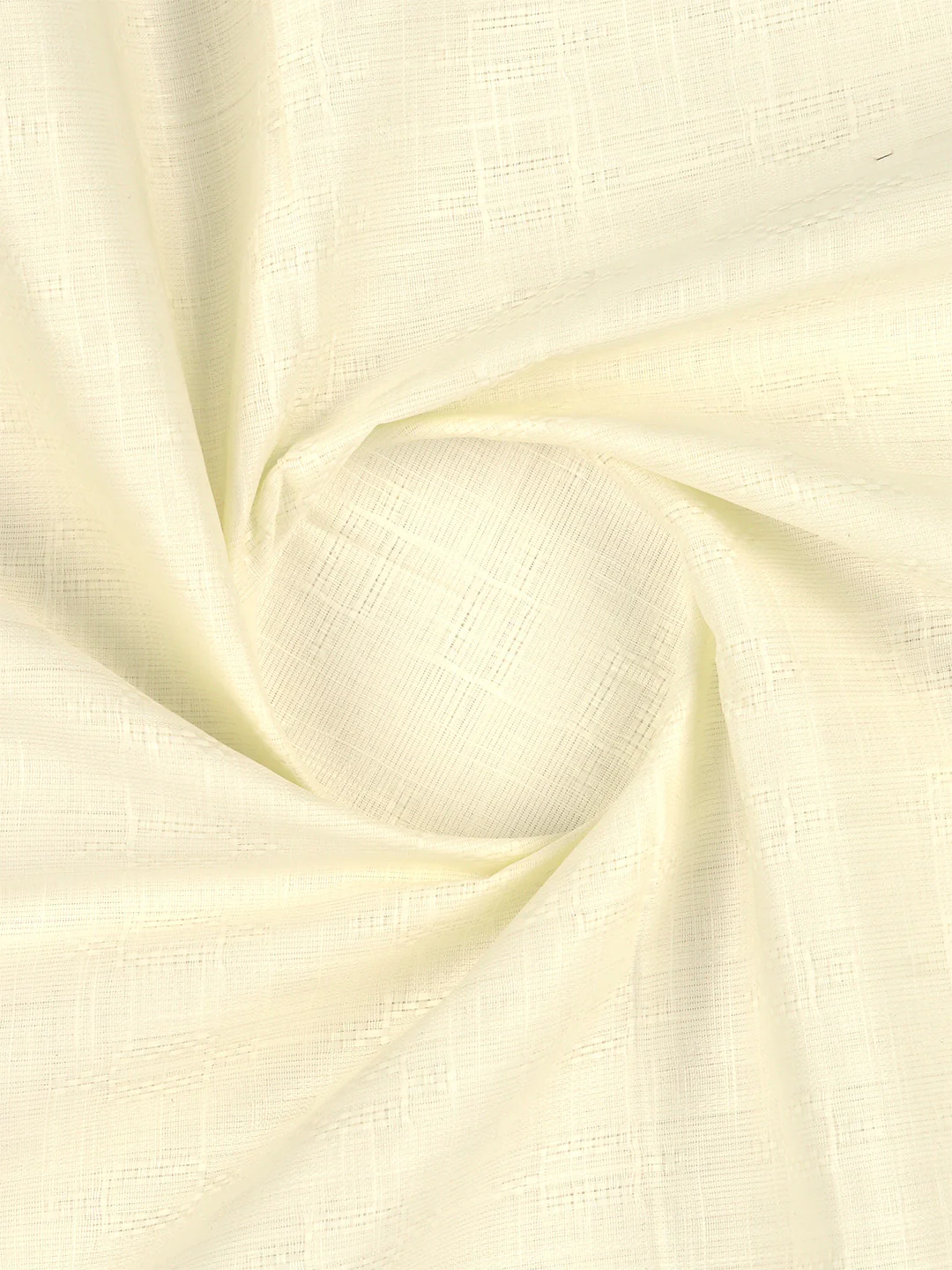 100% Cotton Self Design Shirt Fabric Yellow HI-Tech