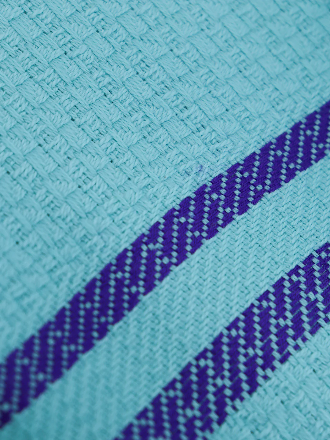 100% Cotton Self Designed Bath Towel Blue Magnus MCS04 - Image 4