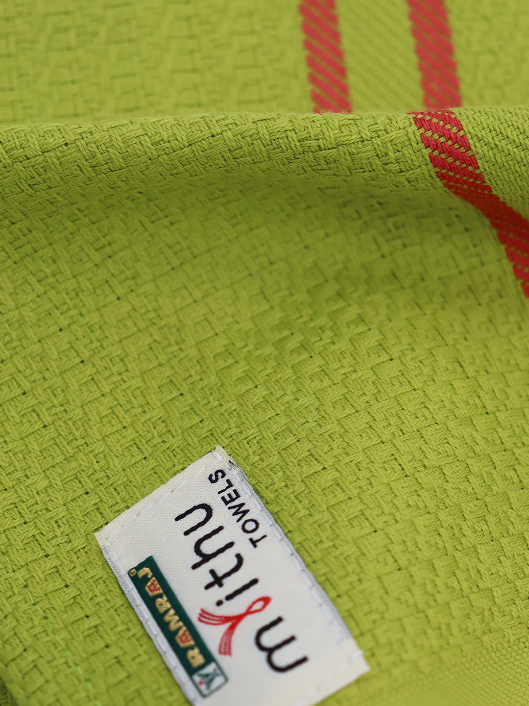 100% Cotton Self Designed Bath Towel Green Magnus MCS01 - Image 2