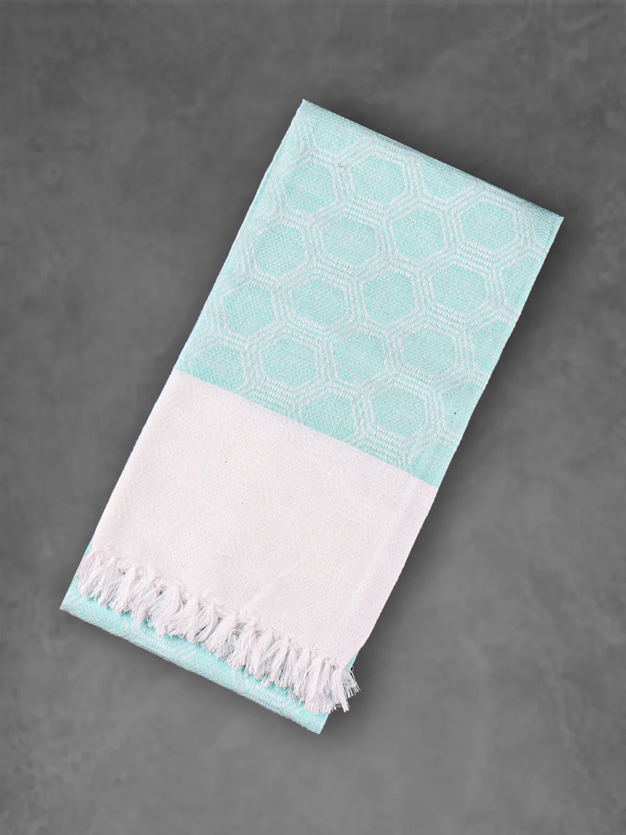 100% Cotton Self Designed Bath Towel Signature 1059 - Image 2