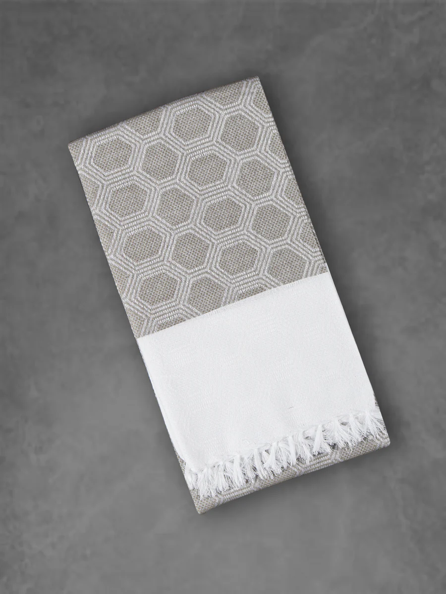 100% Cotton Self Designed Bath Towel Signature 1059 - Image 4