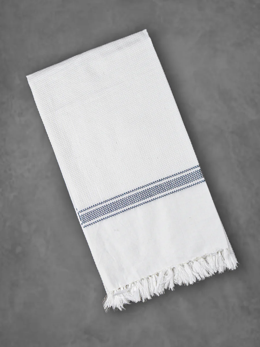 100% Cotton Self Designed Bath Towel Signature 1048 Pack of 2 - Image 3