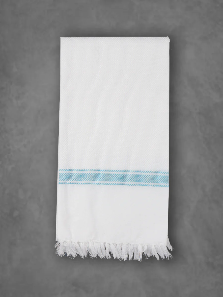 100% Cotton Self Designed Bath Towel Signature 1048 Pack of 2 - Image 5