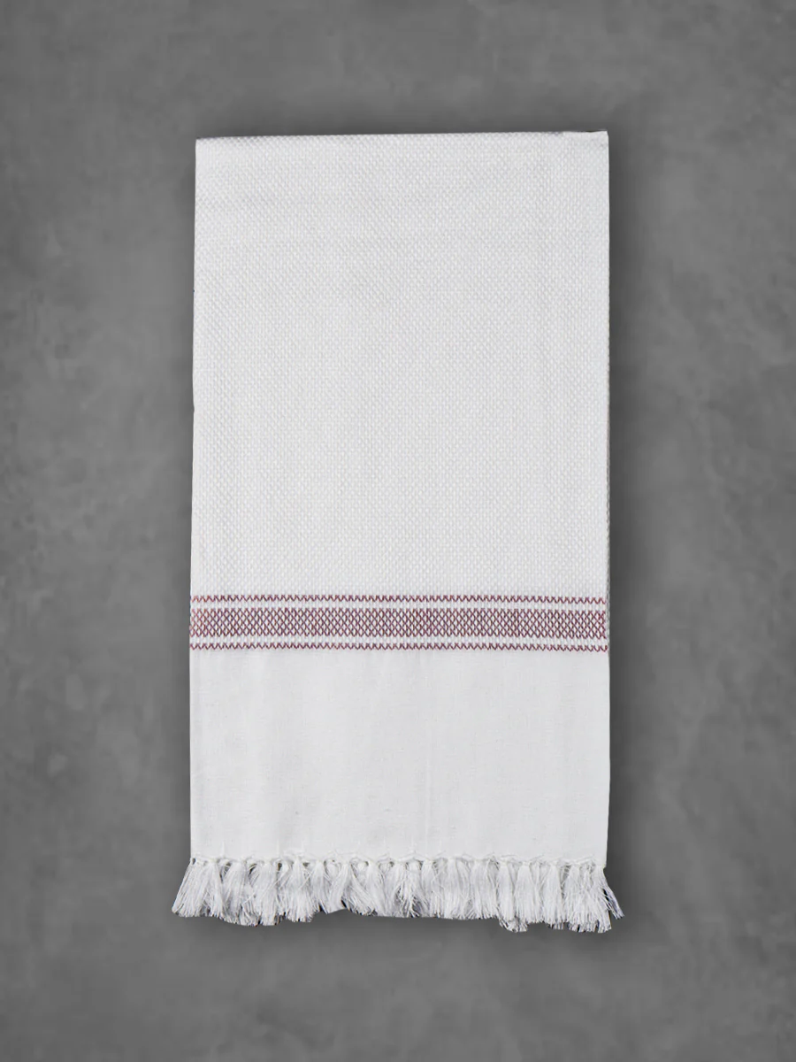 100% Cotton Self Designed Bath Towel Signature 1048 Pack of 2 - Image 6