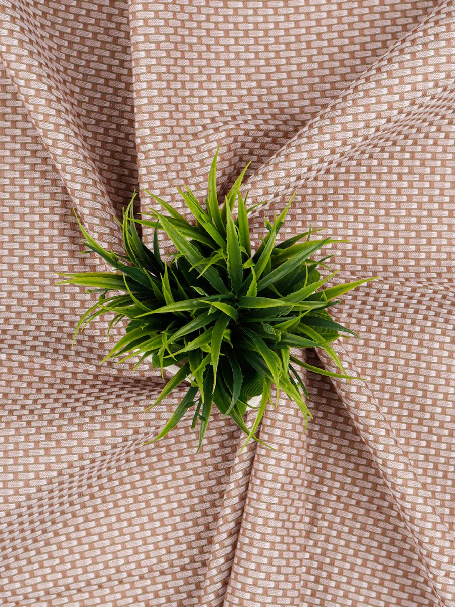 100% Cotton Checked Bath Towel Signature Pack of 2 1106 - Image 4