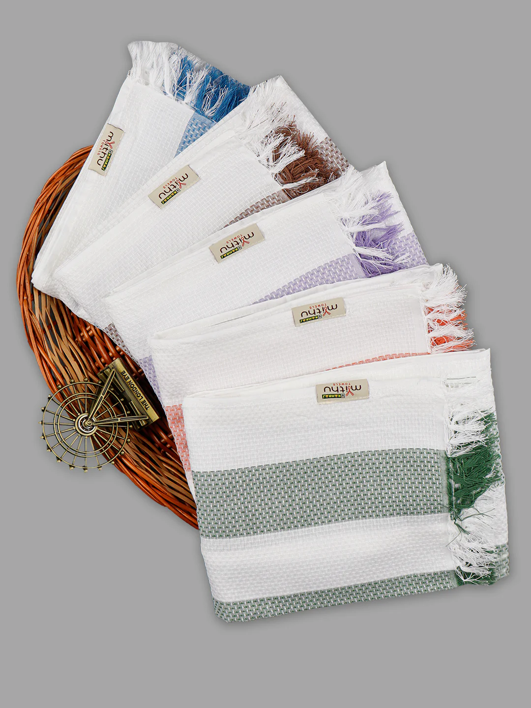 100% Cotton Bath Towel Signature Pack of 2 1131 - Image 9
