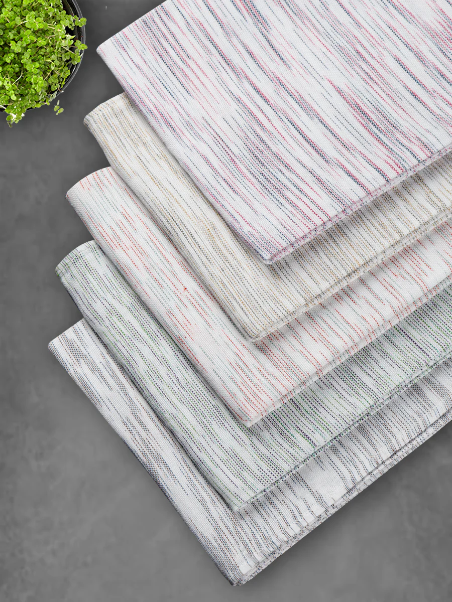 100% Cotton Self Design Bath Towel Signature 1056 (Pack of 2) - Image 6