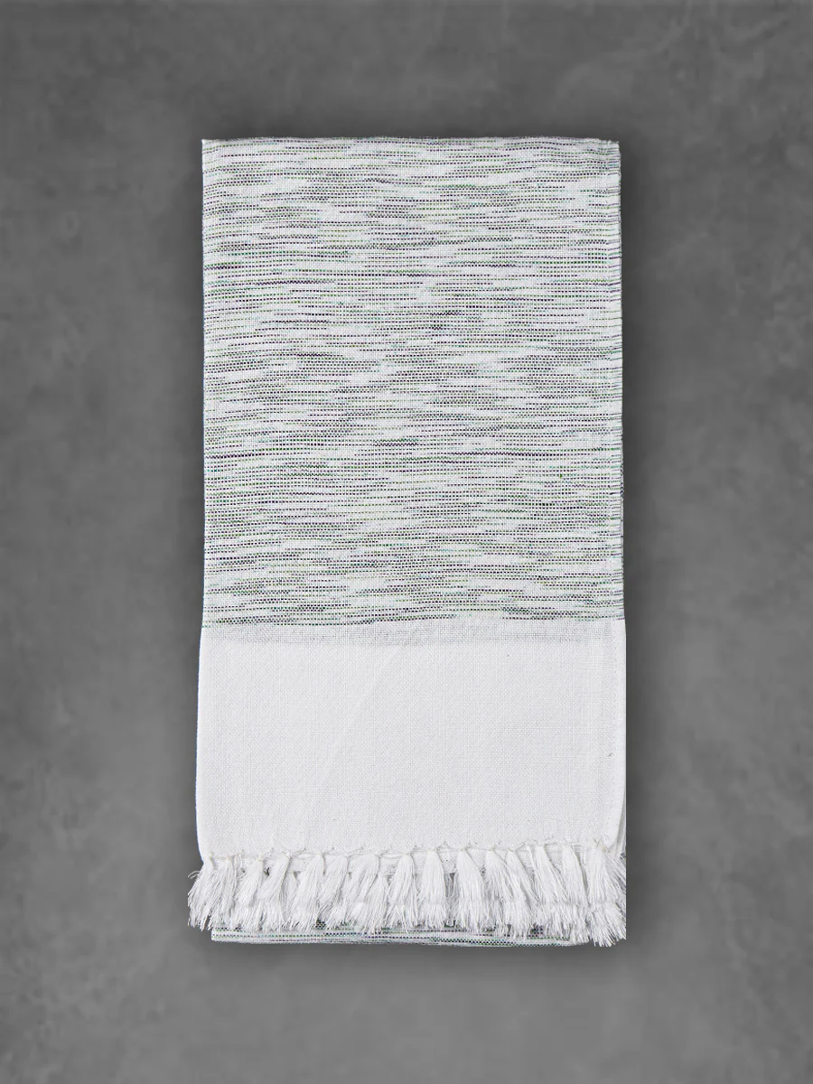 100% Cotton Self Design Bath Towel Signature 1056 (Pack of 2) - Image 4