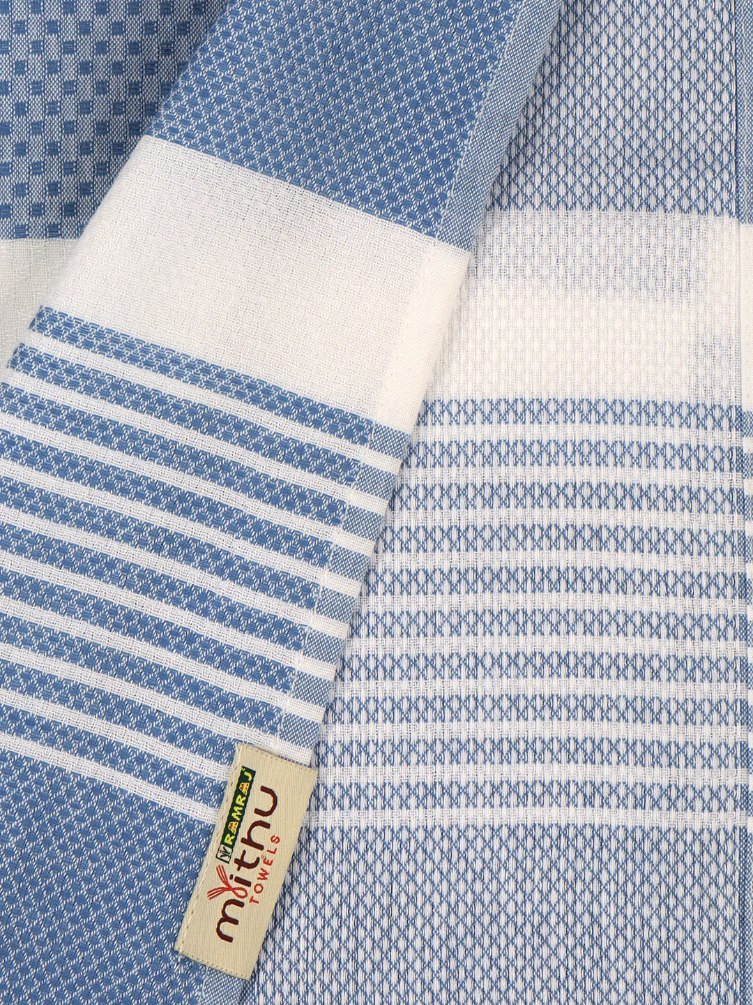 100% Cotton Self Designed Signature Bath Towel Pack of 2 1129 - Image 6