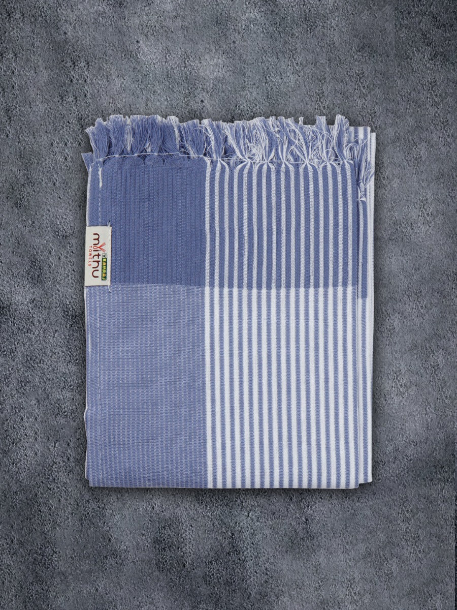 100% Cotton Signature Striped Bath Towel 1107 (Pack of 3) - Image 8