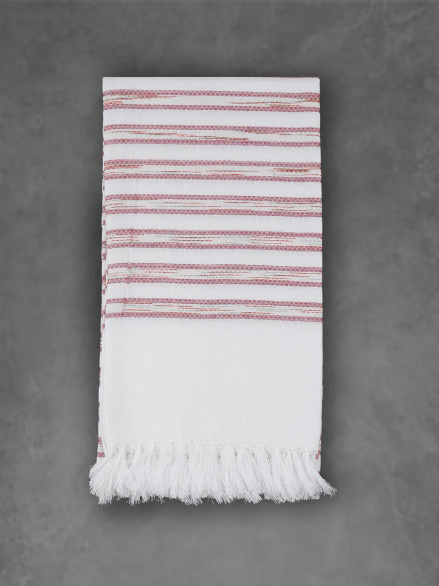 100% Cotton Striped Bath Towel Signature 1055 Pack of 2 - Image 3