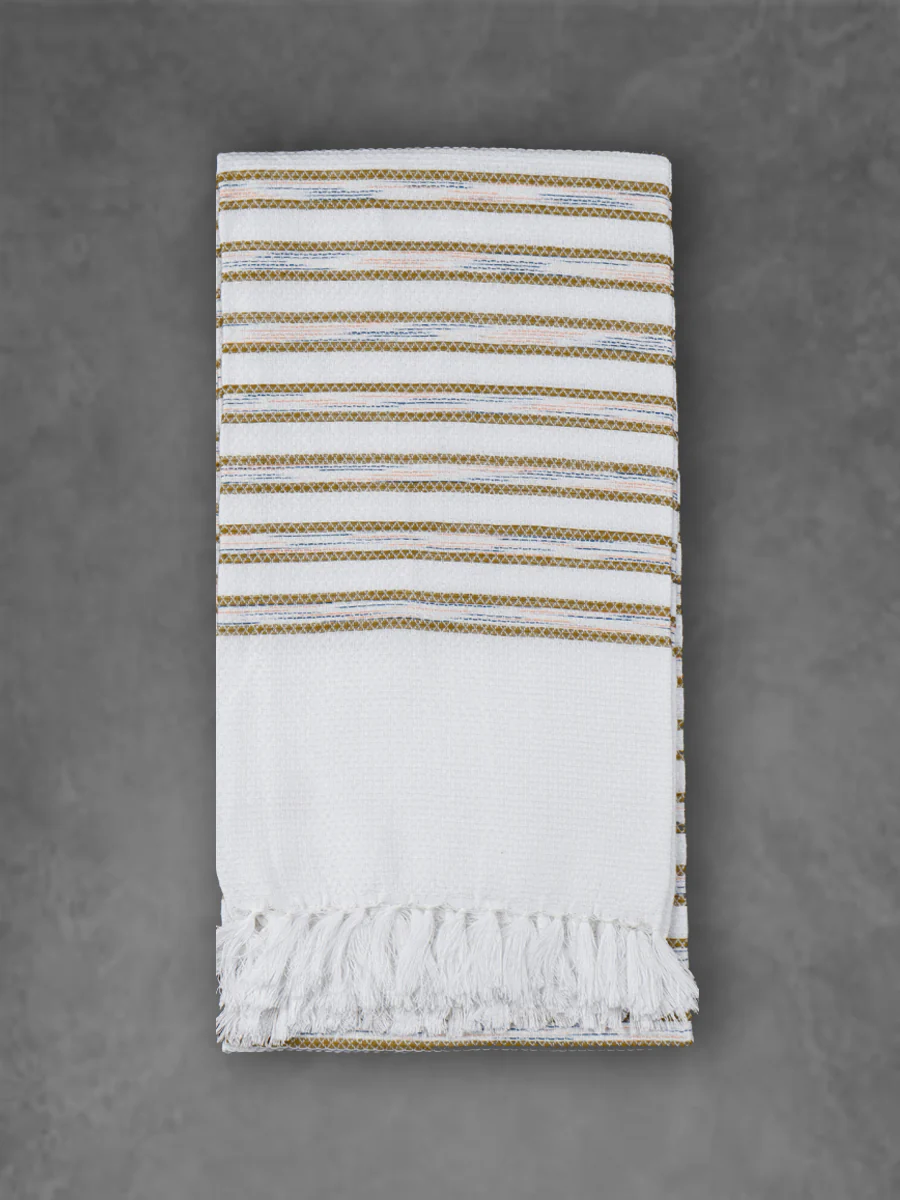 100% Cotton Striped Bath Towel Signature 1055 Pack of 2 - Image 4