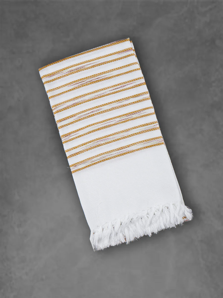 100% Cotton Striped Bath Towel Signature 1055 Pack of 2 - Image 6