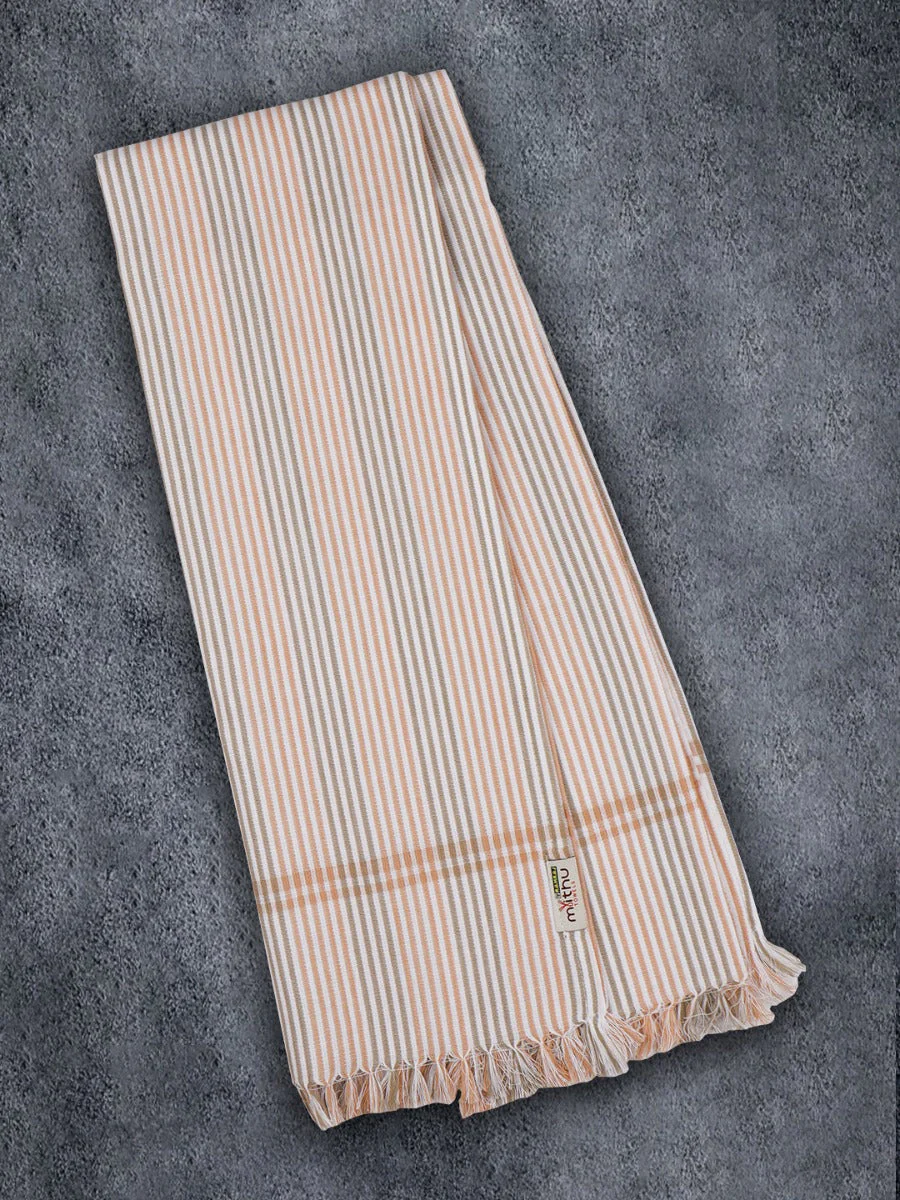 100% Cotton Striped Bath Towel Signature Pack of 2 1109 - Image 10