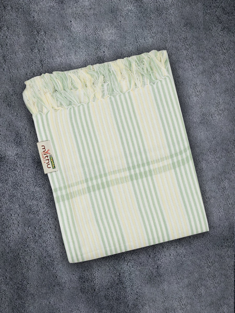 100% Cotton Striped Bath Towel Signature Pack of 2 1109 - Image 5