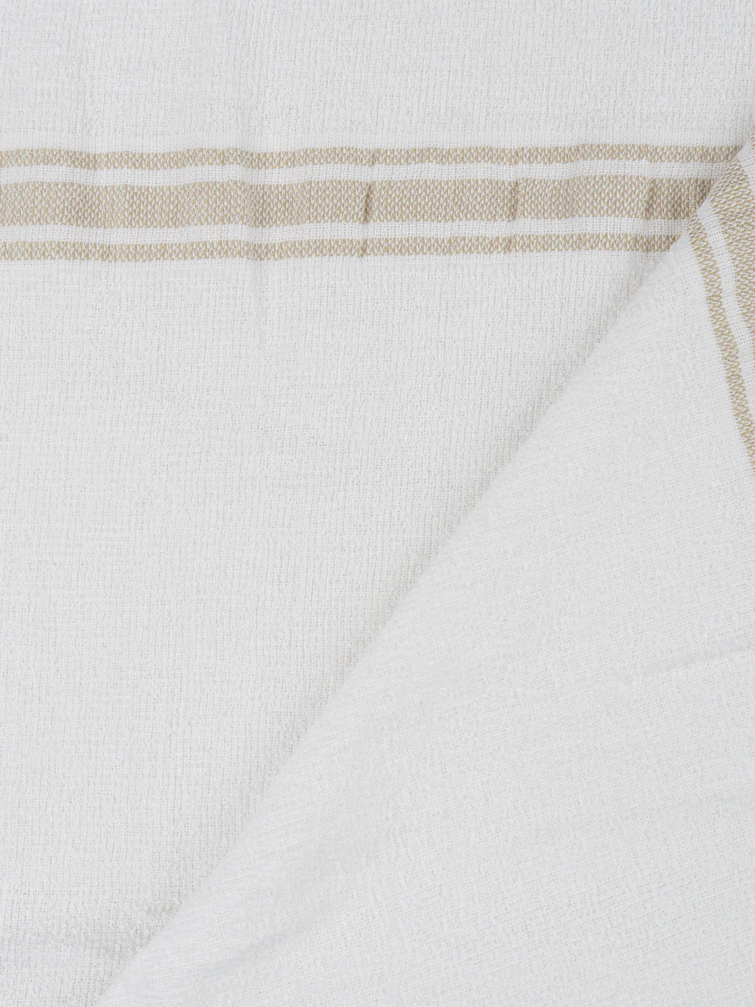 100% Cotton Terry Bath Towel White with low GSM - Image 4