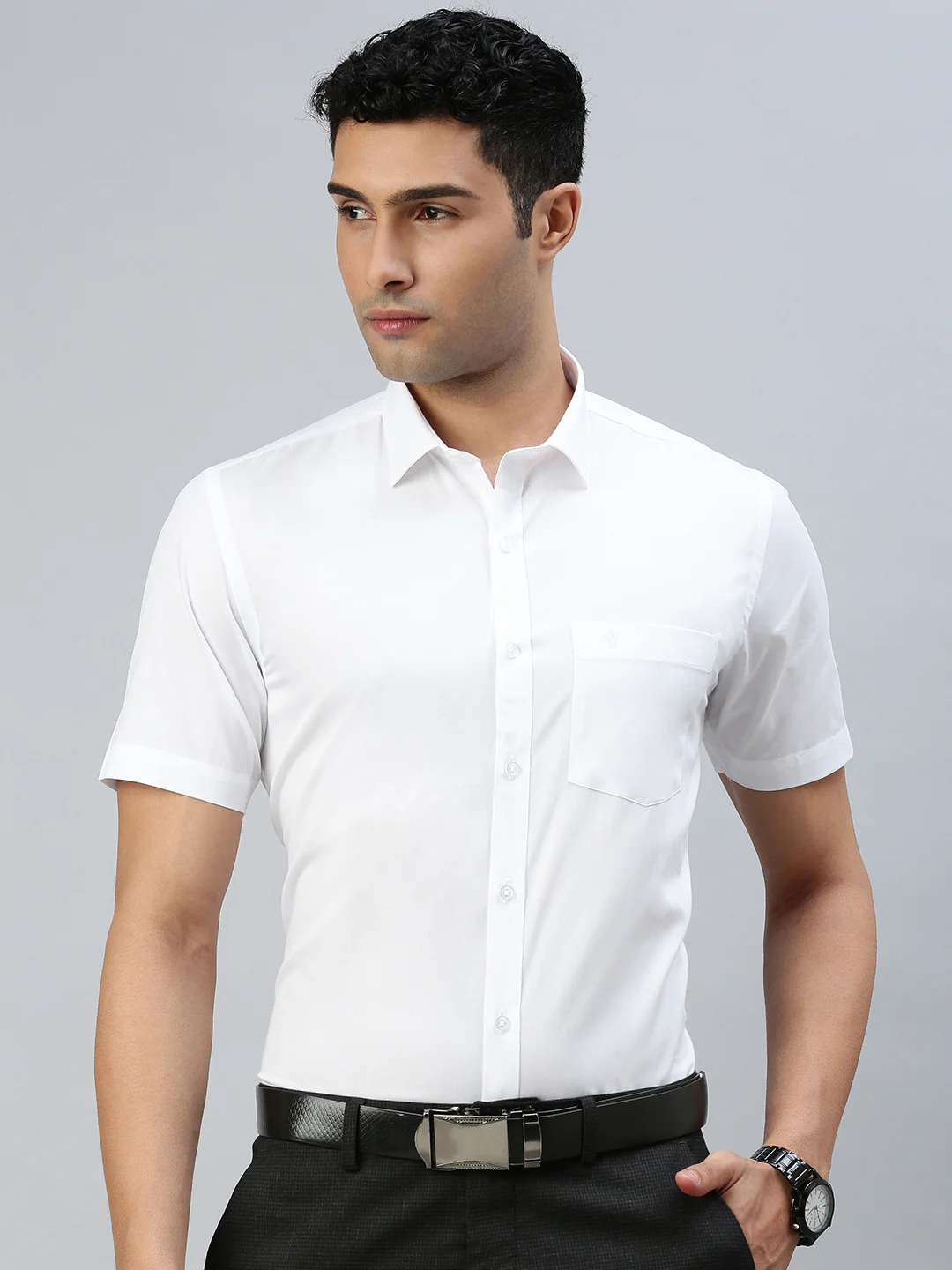 100% Cotton White Shirt - Victory | Prestigious Fit - Image 4
