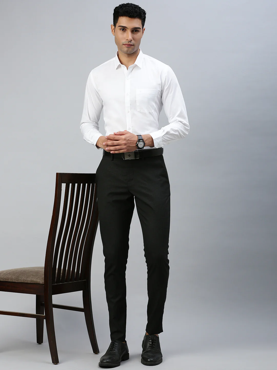 100% Cotton White Shirt - Victory | Prestigious Fit - Image 5