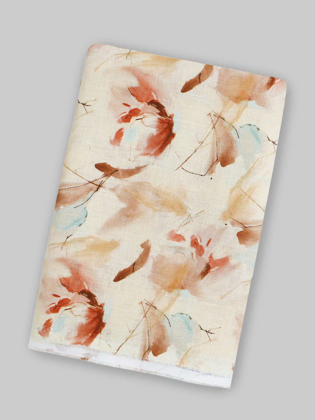 100% European Linen Sandal Printed Shirt Fabric Fortuner - Image 4