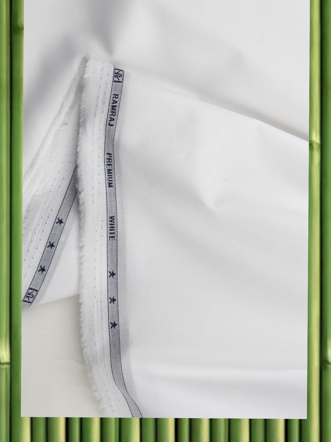 100% Luxury Cotton White Shirt Fabric Giza Touch 5050 - Image 4