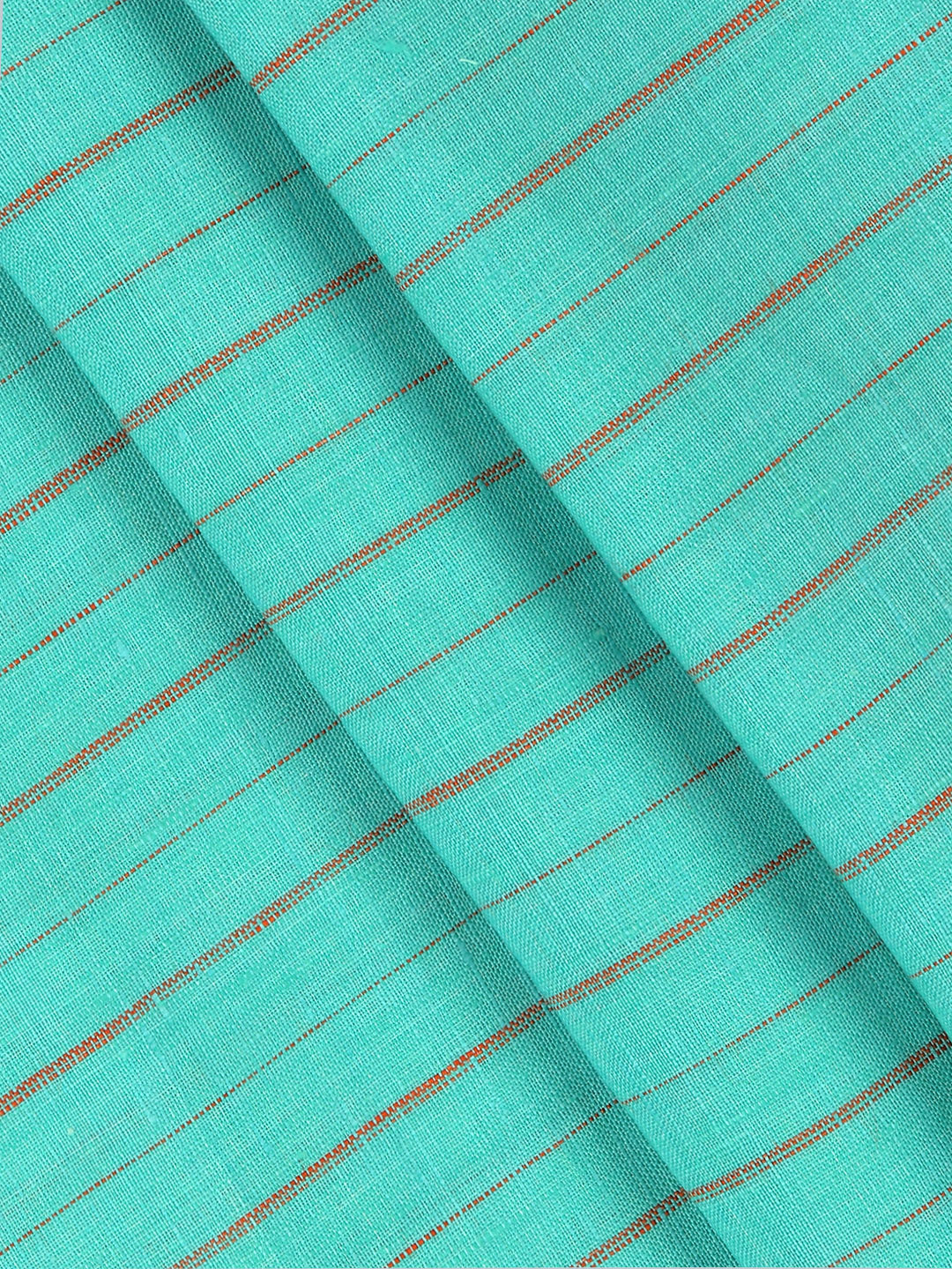 100% Premium Linen Striped Blue Shirt Fabric Texena - Image 2