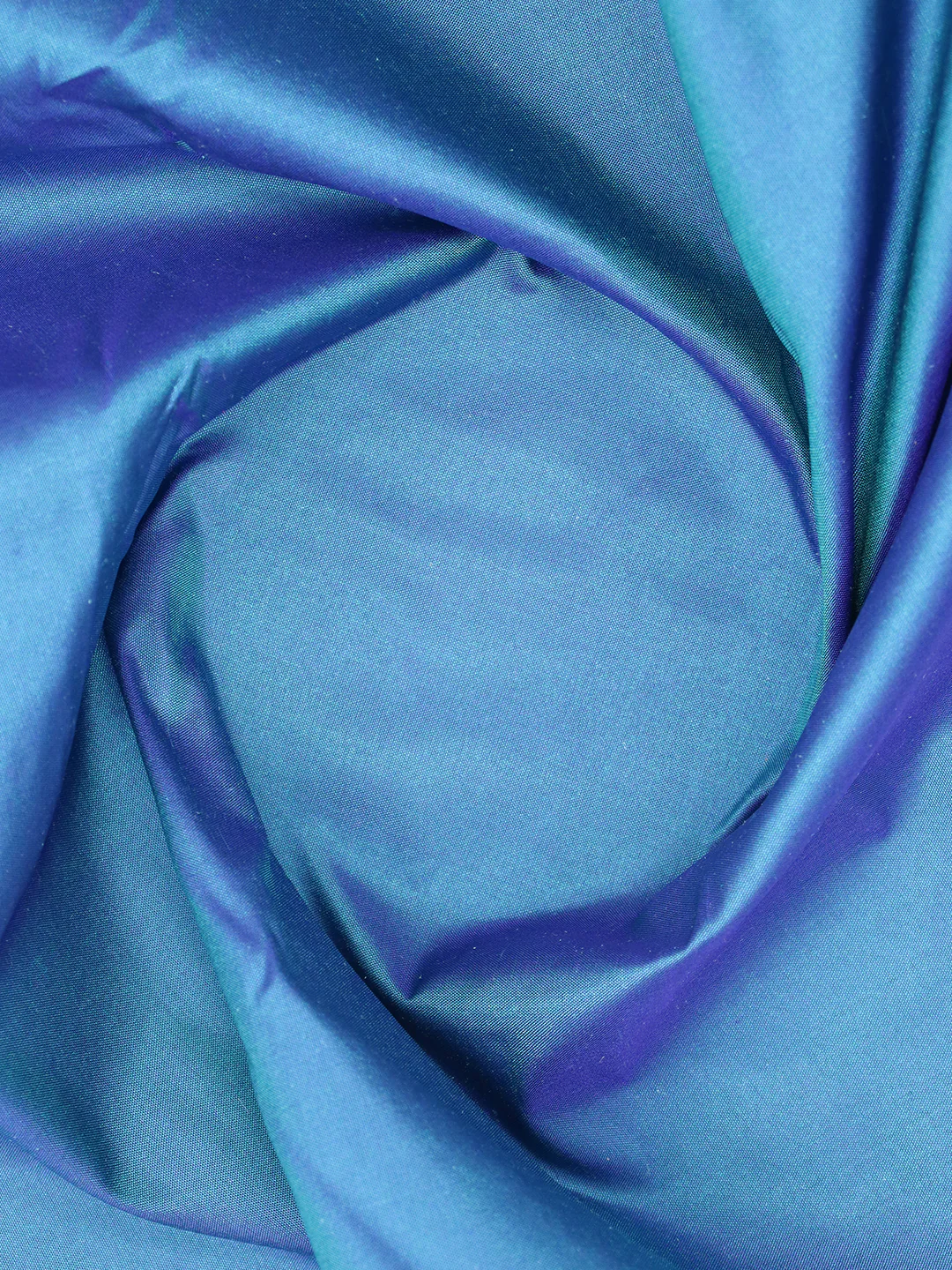 100% Silk Men Shirting Fabric Anandha Blue - Image 2