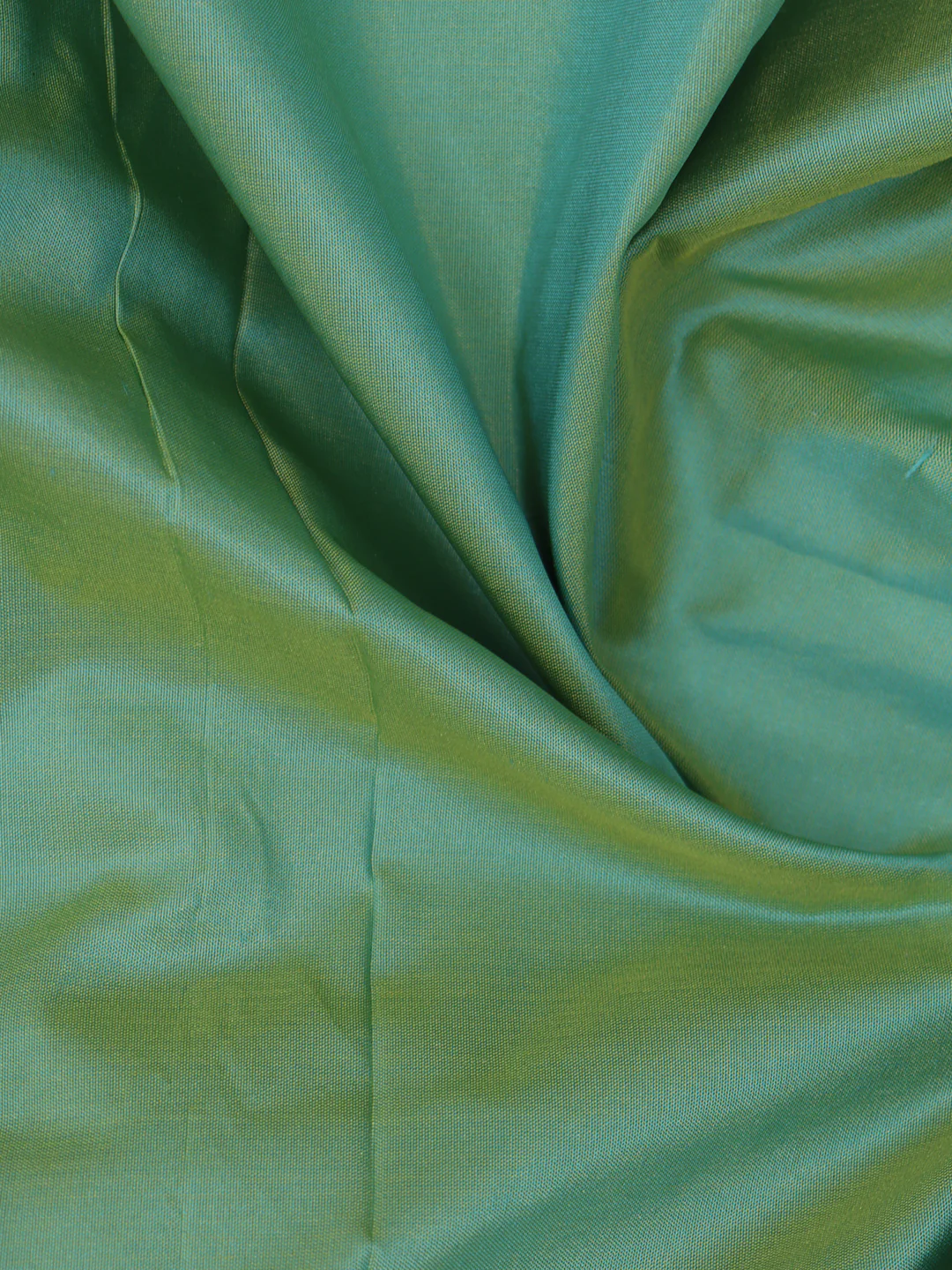 100% Silk Slubless Dupion Men Shirting Fabric Electric Green - Image 3