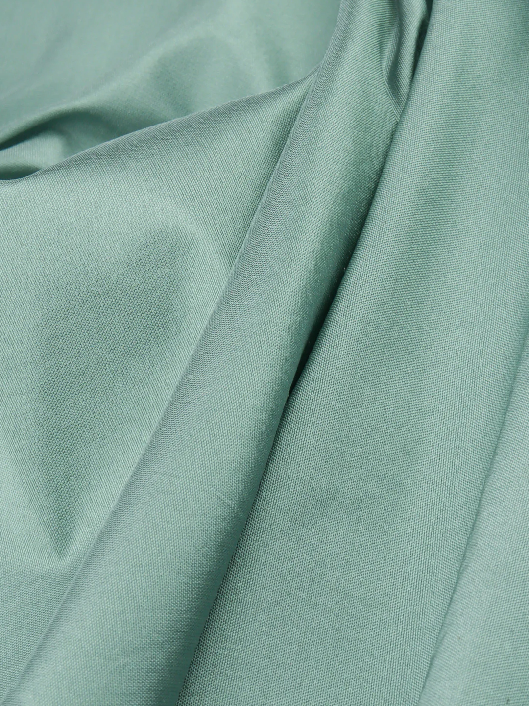 100% Silk Slubless Dupion Mens Shirting Fabric-Morning Mist Colour - Image 3