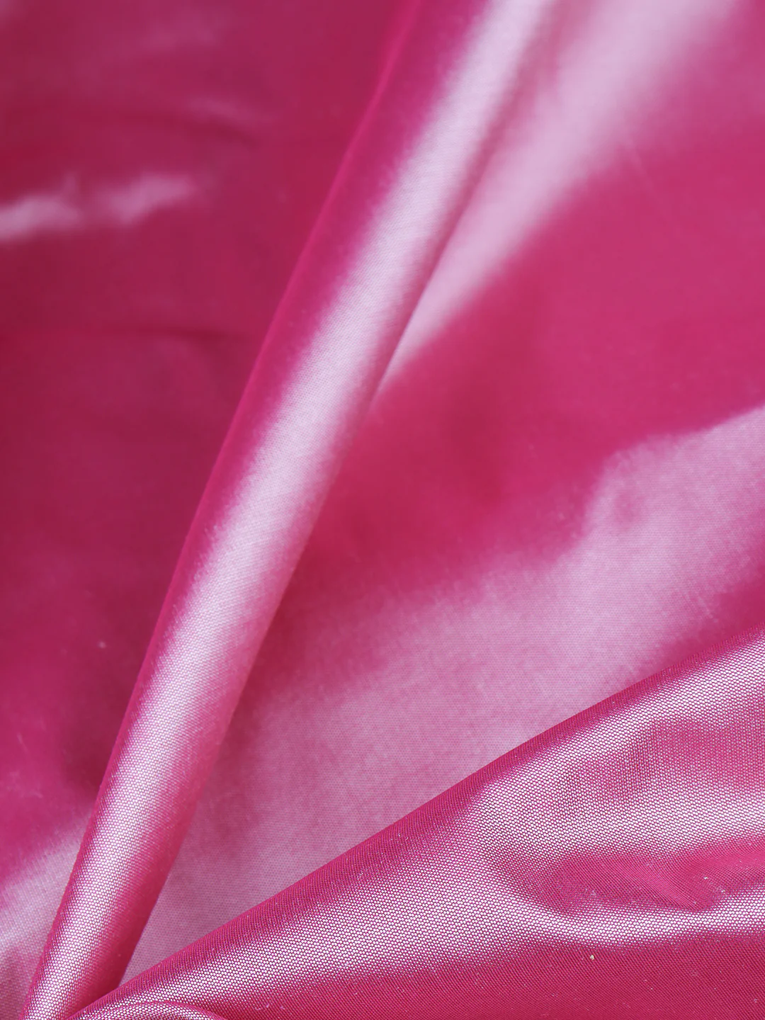 100% Silk Slubless Dupion Mens Shirting Fabric-Pink Colour - Image 3