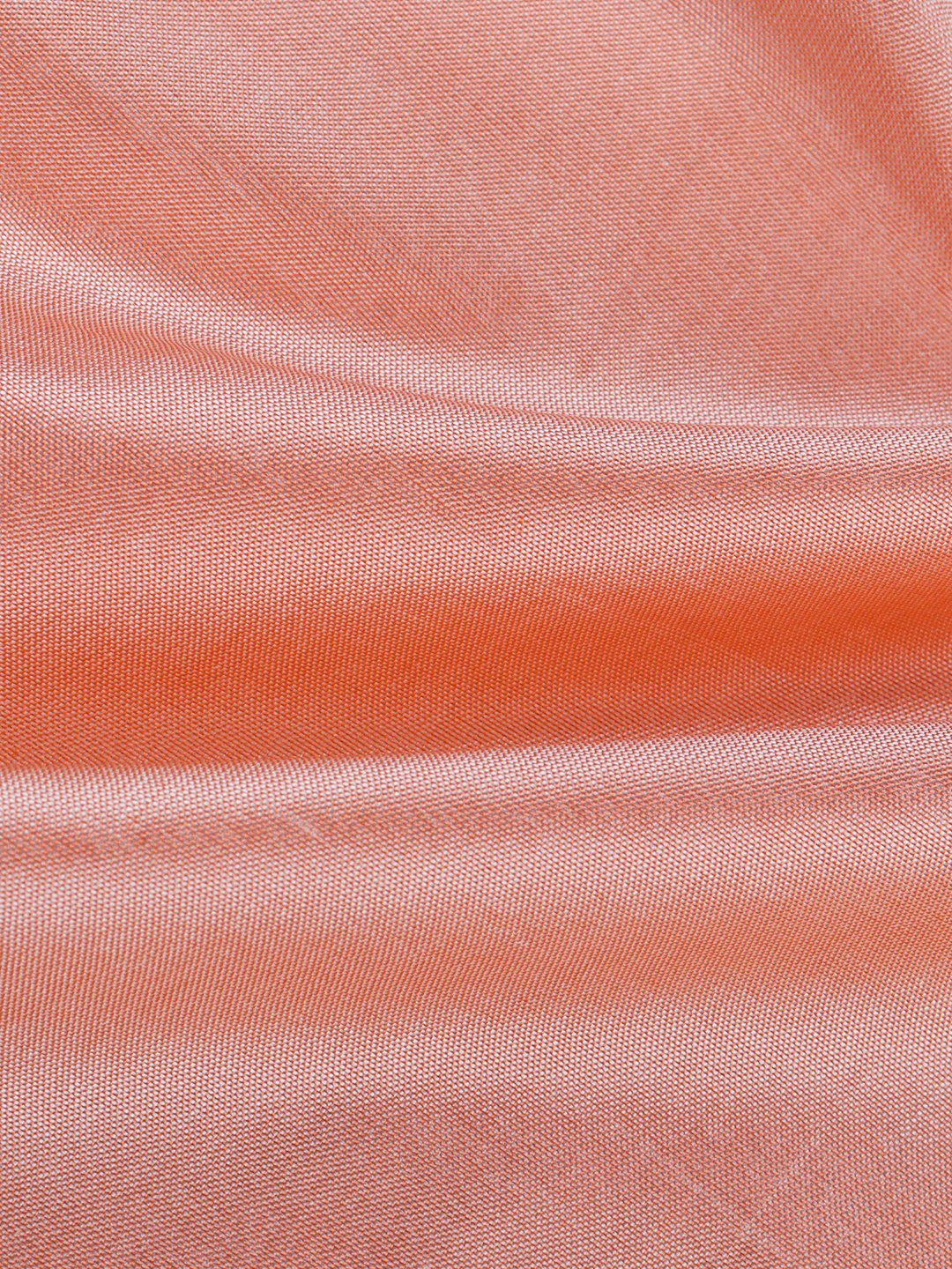 100% Silk Slubless Dupion Mens Shirting Fabric-Scallop Shell Colour - Image 4