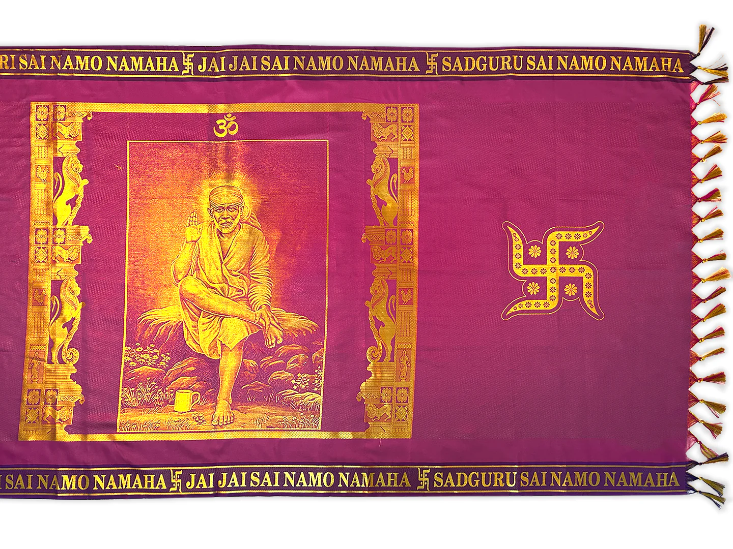 Art Silk Baba Ponnadai Shawl Assorted Colour 518 - Image 6